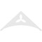 Ekena Millwork Pitch Naple Architectural Grade PVC Gable Pediment, 48"W x 22"H x 1"P (11/12) GPP048X022X100NAP - alternate 3